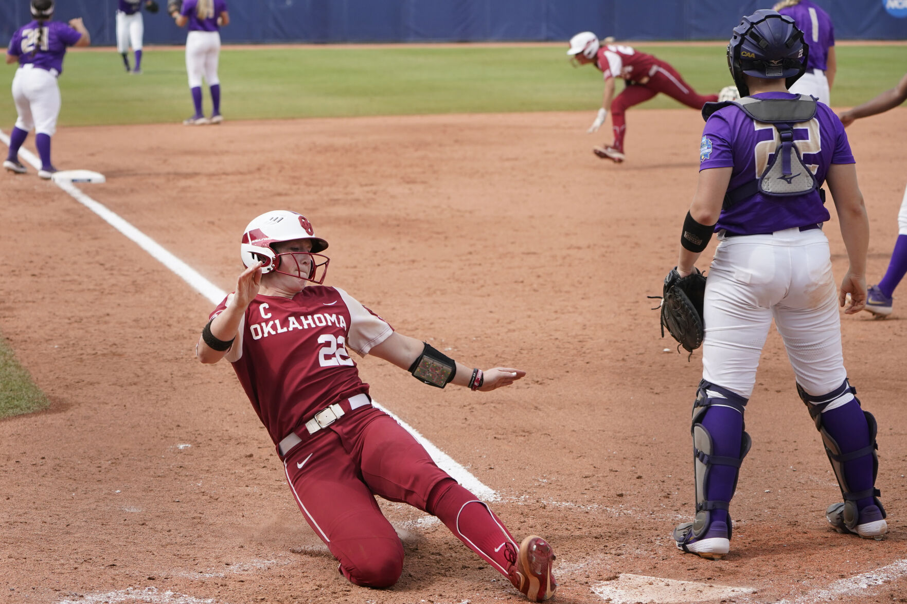WCWS James Madison Oklahoma Softball